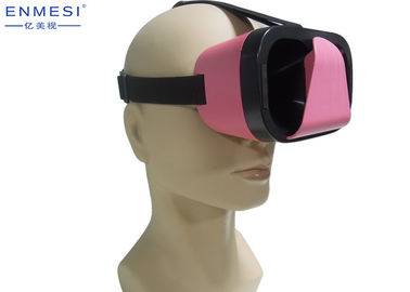 عینک واقعیت مجازی 3D Smart VR Box لنز دوگانه PMMA غیر کروی برای ویدیو / بازی
