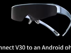 عینک های هوشمند ENMESI V30 AR رابط USB-C 1920 * 1080 رزولوشن عینک های سه بعدی