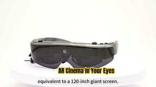ENMESI Smart Glasses 1080P AR تجربه سینما