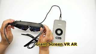 صفحه نمایش غول پیکر ENMESI V30 VR / AR Glasses 1080P