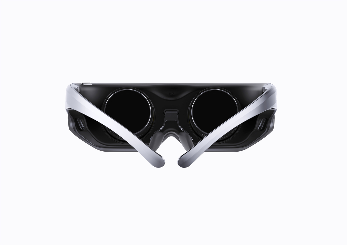 1920x1200 OLED AR Smart Glasses 75°FOV USB-C/HDMI AR صفحه نمایش نصب شده بر سر