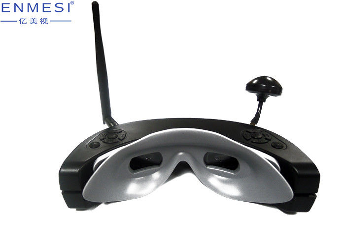 عینک ویدیویی 3D FPV با وضوح 480*854 HDMI FOV 30 درجه با دوربین جلو