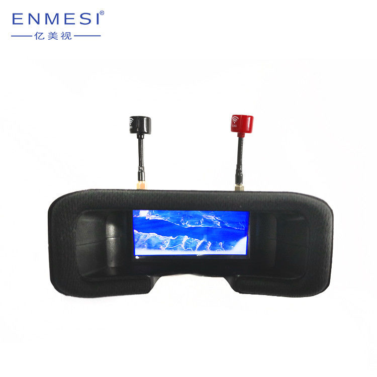 عینک چینی FPV 40 کانال 2.7 اینچی گیرنده ویدیویی 5.8 G کلاه ایمنی با وضوح 960*240