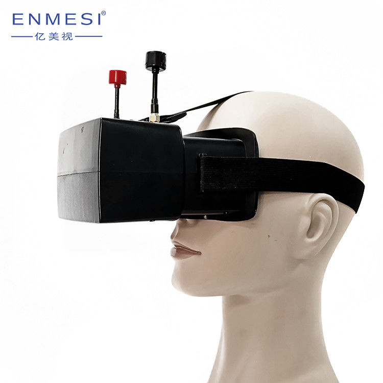 5.8G FPV Drone Goggles Graphic Glasses 4.3 اینچی 48 کانال AV IN گیرنده 480*272