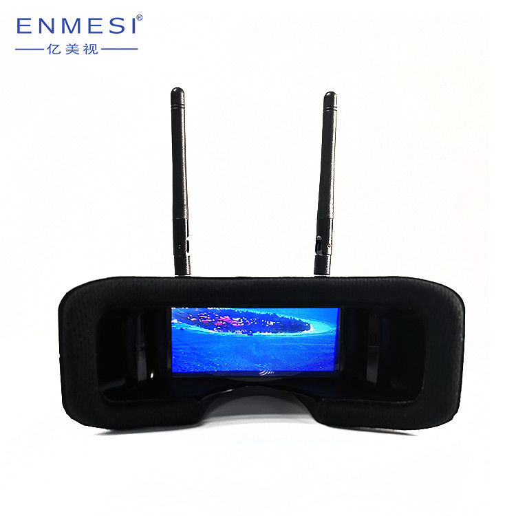 هدست FPV برد بلند 2020 2.7 اینچی RC FPV Box Goggles HMD 960*240 برای پهپادهای مسابقه ای