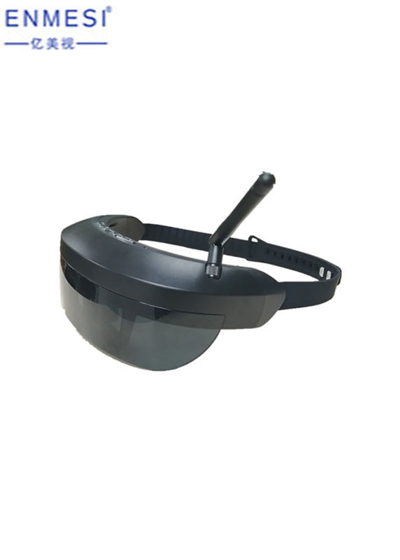 عینک ویدئویی 40 CH FPV FPV با صفحه نمایش تک چشمی TFT LCD 0.32 اینچی