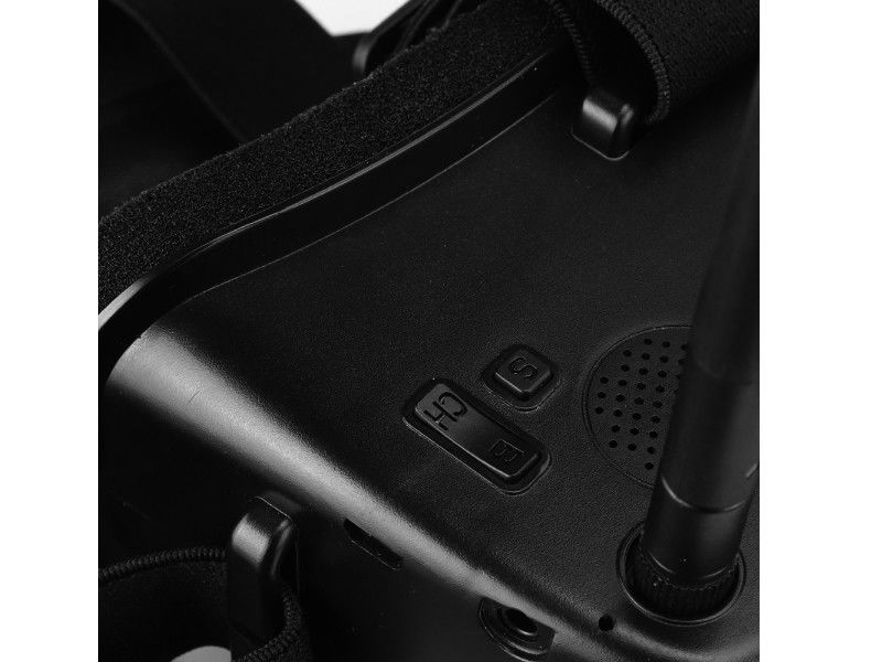 480×360 Pix AV IN FPV Goggles Mini 2 Inch Dynocular 48 Channel