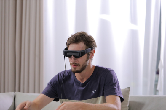 TYPE C 3D Movie 1800 Nits 1920* 1080 عینک های هوشمند VR برای کنسول بازی