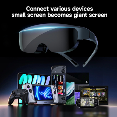 ENMESI V50 1080P HMD OLED عینک های روشنایی بالا AR با دیوپتر