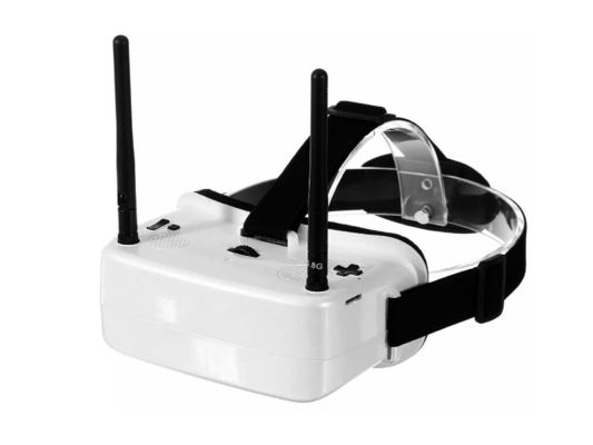 480×360 Pix AV IN FPV Goggles Mini 2 Inch Dynocular 48 Channel