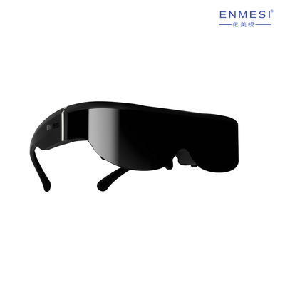 شیشه ویدیویی واقعیت مجازی USB Type C LCOS 1.65W HMD 3860 PPI