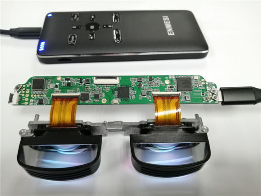 ماژول میکرو نمایشگر رابط USB-C 0.7 اینچی OLED LVDS 3000nits برای عینک AR