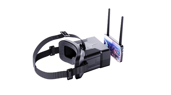 عینک های کوچک FPV برای دید در شب 480x272 HD 0 - 120 درجه FOV