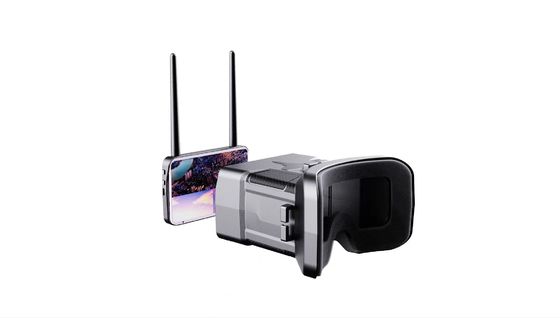 600mAh 5.8GHz 48CH تنوع FPV عینک های بدون سرنشین با صفحه نمایش 480 * 272 TFT